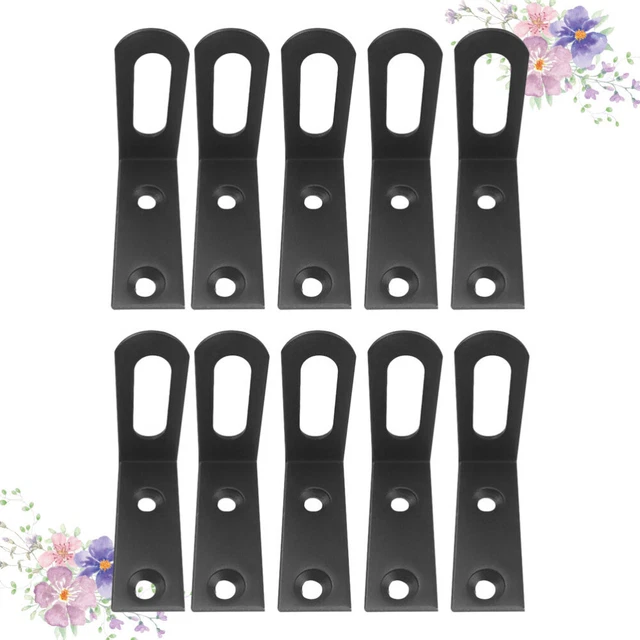 10 pz Ellipse Hole Angle Code Layer Board ispessimento angolo tipo L codice angolare
