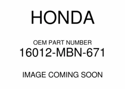 Honda 2000-2007 XR Jet Ago Set 16012-MBN-671 Nuovo OEM
