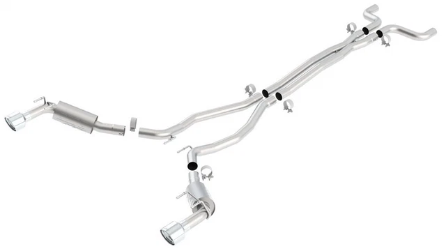 Borla for 10 Chevy Camaro SS 6.2L 8cyl Aggressive Catback Exhaust