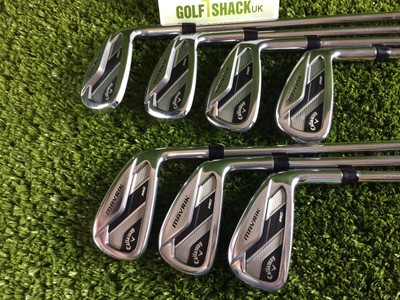 Callaway MAVRIK Pro ferri da stiro 4-Pw con True Temper elevate 105 ALBERI rigida 9454 