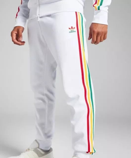ADIDAS RASTA TRACK pants marley reagge L large black essentials UNIQUE 75.99 PicClick UK