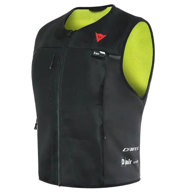 Blouson Airbag Intelligent Jacket Black Yellow Fluo DAINESE Taille XL