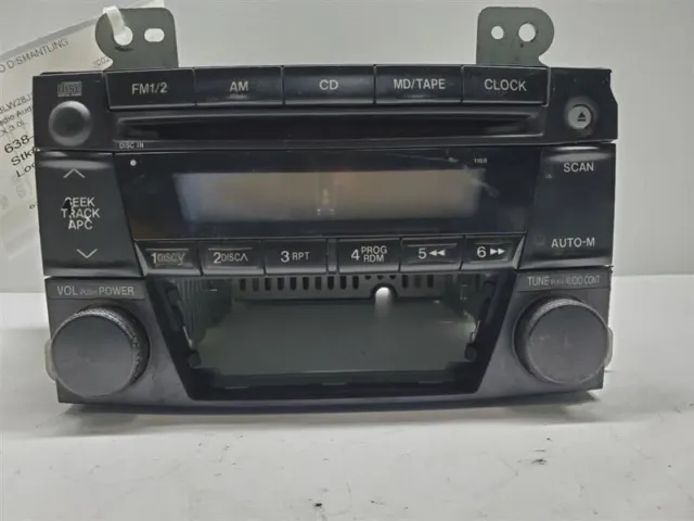 02-04 Audio Equipment Radio CD Player Fits MAZDA TRIBUTE MPN: LD50 66 9R0A