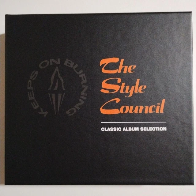 THE STYLE COUNCIL 10CD Box Set Keeps on Burning First Press