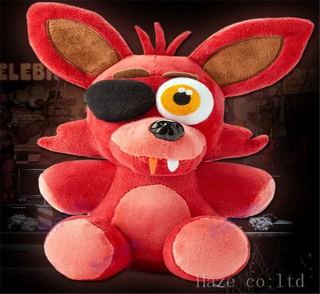 Freddy Plush FNAF Toy Five Nights Nightmare Fred Bear Gold Flush Soft Doll  25 cm