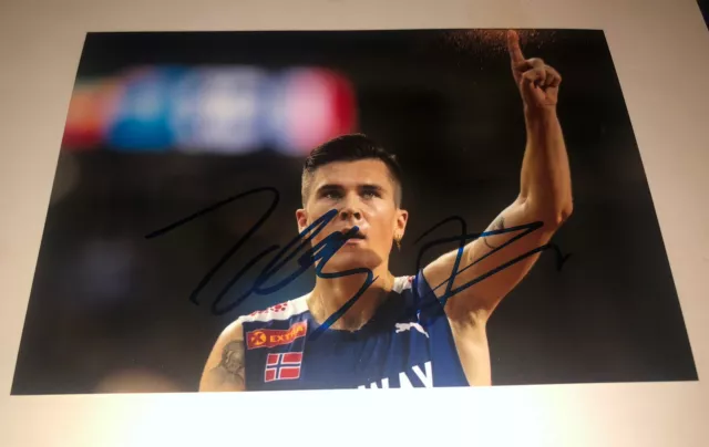 Firmato Jakob Ingebrigtsen (Norvegia)