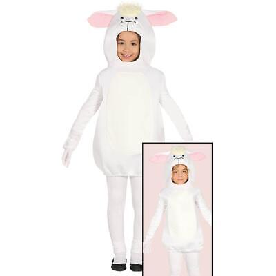 Child Sheep Costume Christmas Nativity Fancy Dress Outfit