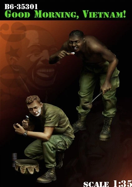 Bravo B6-35301 1/35 America Infantry Vietnam Good Morning Body Set