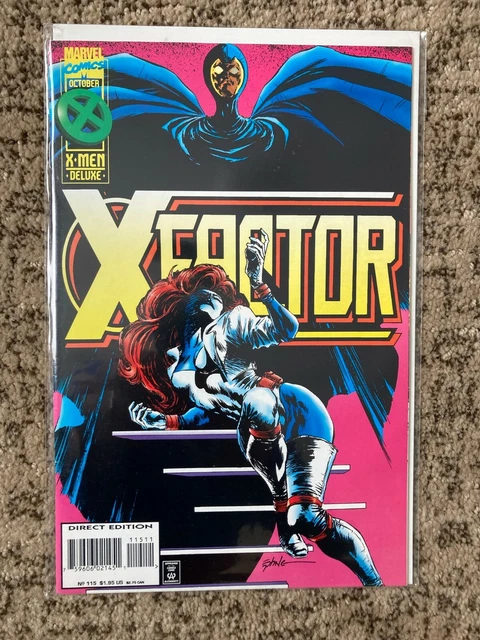 Marvel Comics XFACTOR #115 OCT 1995 - X-men Deluxe