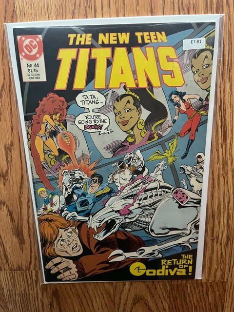 The New Teen Titans 44 Vol 2 - DC Comics High Grade Comic book -  E7-81