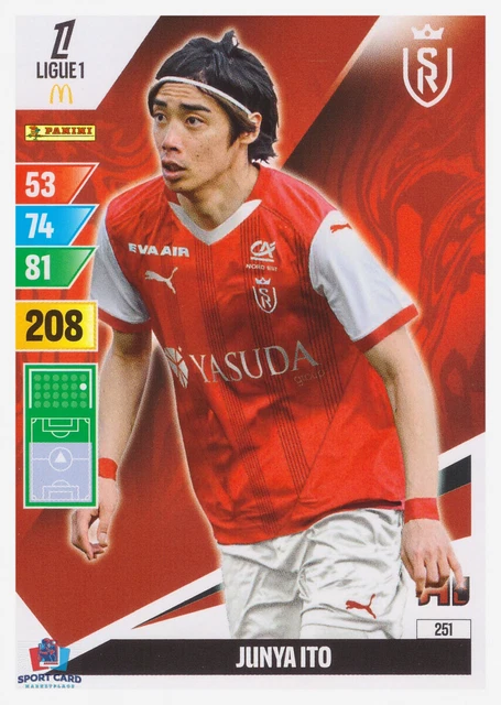 Carte Panini Adrenalyn Ultra Rare - Coupe Du Monde FIFA 2022 - Joueur Junya Ito - Édition Limitée