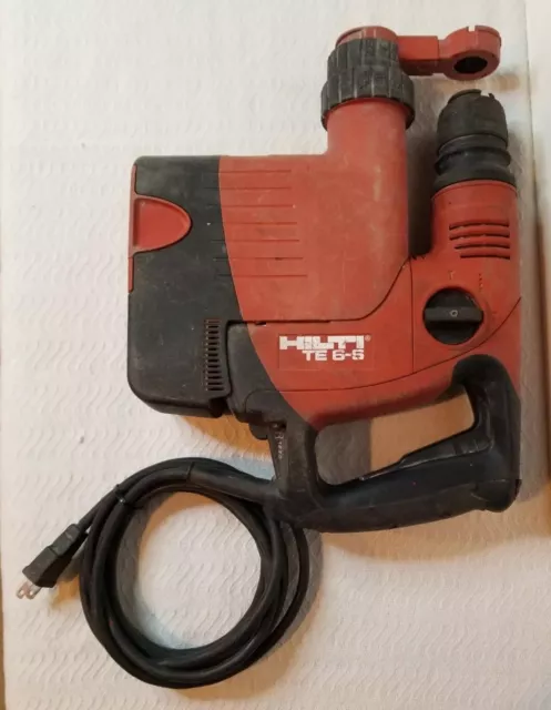 Hilti ~ TE 6-S ~ Corded Rotary Hammer Drill & TE DRS-M ~ Dust Collector