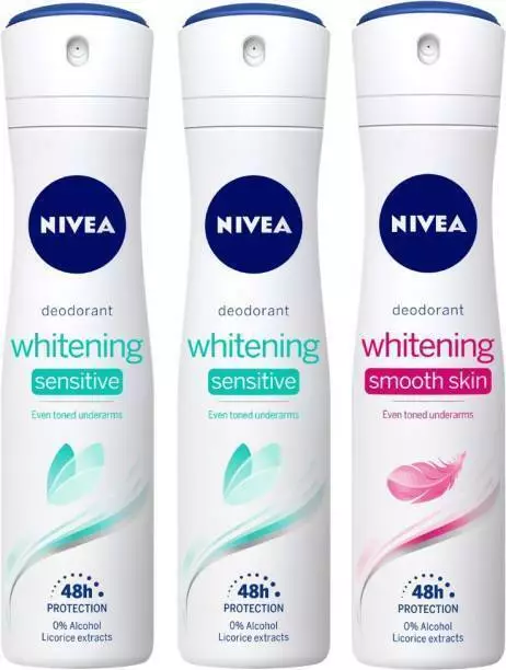 Déodorant lisse et sensible au blanchiment NIVEA pour femmes (450 ml)