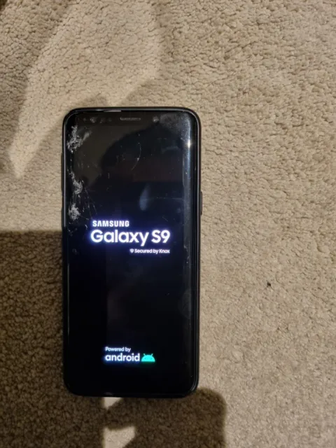 Used Samsung Galaxy S9 SM-G960F 4/64GB - Cracked Screen, Working Condition