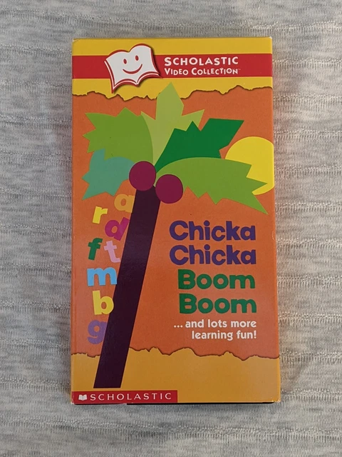 CHICKA CHICKA BOOM Boom…and Lots More Learning Fun VHS, 2001 $5.12
