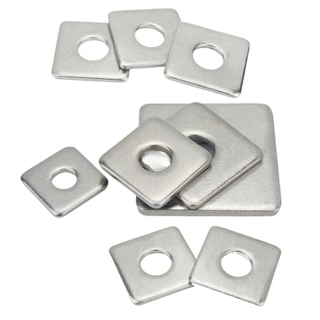 Heavy duty 304 stainless steel square pad set 10PCS for sturdy support