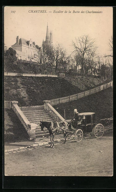 Carte Postale Ancienne CPA 28 CHARTRES / LES TROIS PONTS – Début 1900 – Eure Et Loir