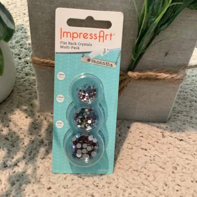 Impress Arts Cristales Espaldos Planos Paquete Multi