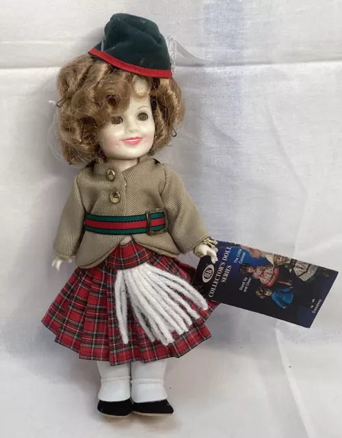 1982 Vintage Ideal 9” Shirley Temple WEE WILLIE WINKIE DOLL With Box