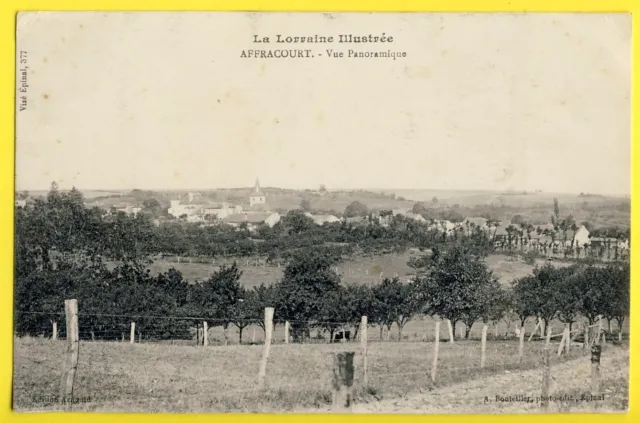 cpa Lorraine 54 - AFFRACOURT (Meurthe et Moselle) Vue Panoramique du VILLAGE