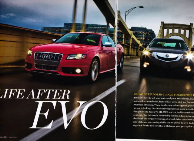 2010 Acura TL SH-AWD vs Audi S4  American Car Magazine Comparison Test