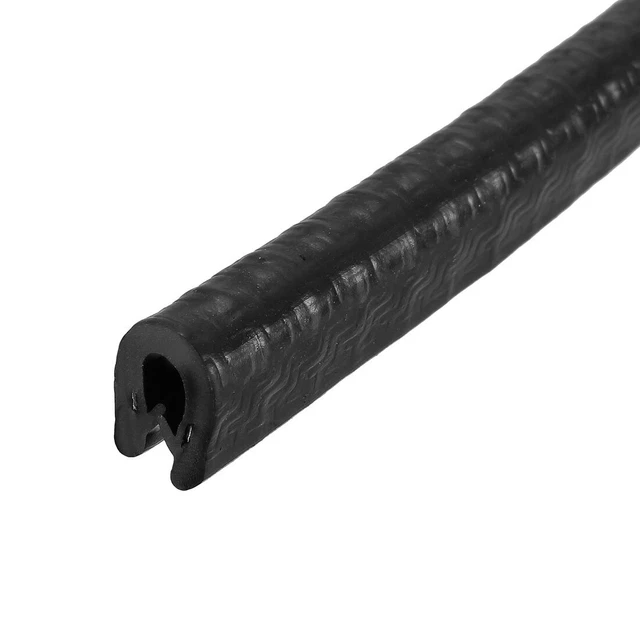 Bordure De Protection En PVC U – Longueur 6 M (20 Pieds), Pour Bords De 0,5 à 1,5 Mm | Pour Voitures, Remorques, Portes Métalliques