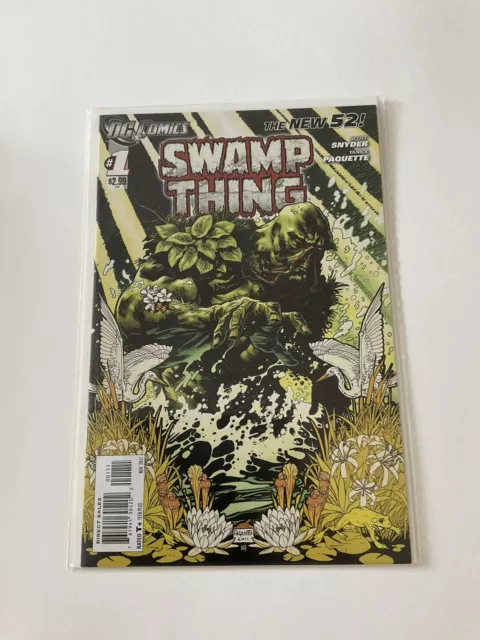 Swamp Thing 1 New 52 Near Mint Nm Dc Comics