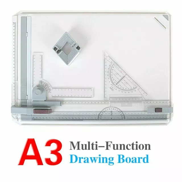 A3 High Quality Drawing Board Table Desk Board Art Craft Table Adjustable Angle