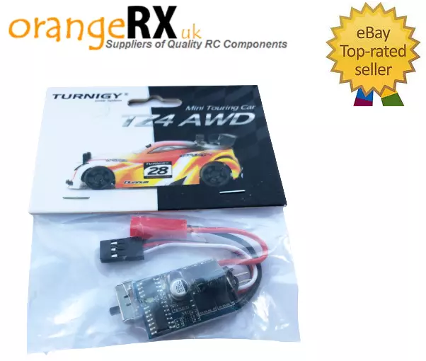 Turnigy TZ4 AWD especificación de deriva 20A cepillado ESC para coche de radiocontrol Orangerx - Reino Unido