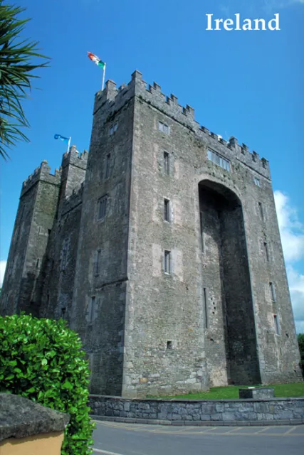 Bunratty Castle Folk Park Ireland Dublin County Clare Irish Europe Repro Poster