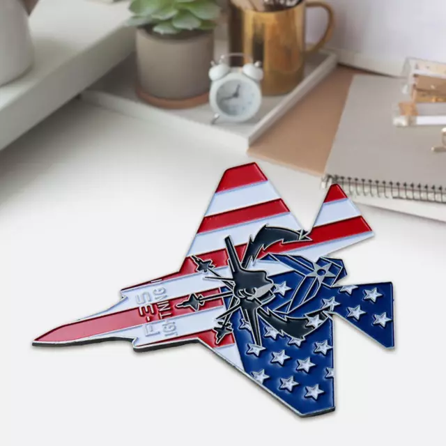 F-35 Fighter Plane Coins Aircraft Model Commemorative Coin for Adults Gifts