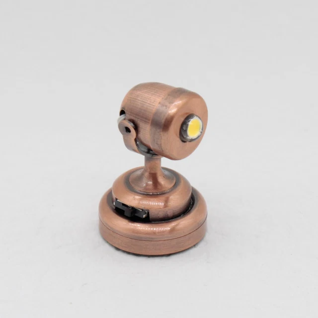 1/12 Wall Lamp Sturdy for Dollhouses Photography Props Life Scene Layout