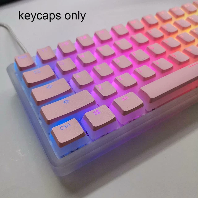 Pudding Keycaps Color PUDDING KEYCAPS DOUBLESHOT PBT 104 keys for CHERRY MX Mechanical ...