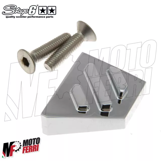 MF2114 - Replacement Pedal Start STAGE6 Chrome-Plated Piaggio Gilera Minarelli