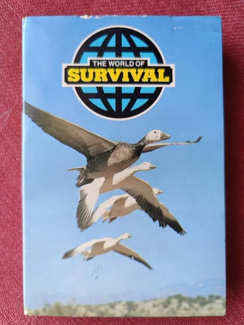 The World of Survival by Peter Scott 30 Slides & 1 Cassette Tape Vintage