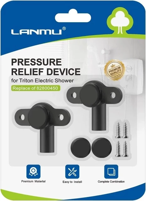 Pressure Relief Device For TRITON Electric Shower PRD Burst Disc Seal Black X 3 - View #11