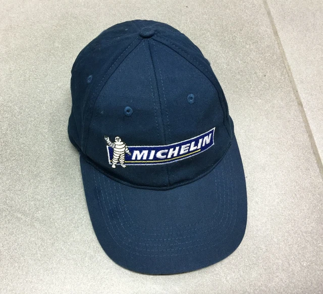 Casquette Cap Reglable Officielle Bleue Pneus Pneumatiques Bibendum Michelin N°1