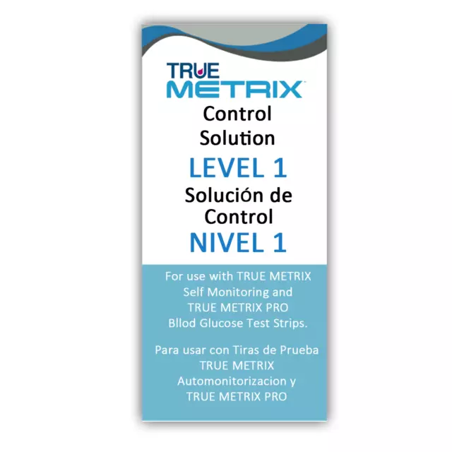 Kontrolle Lösung Level 1 für Echt Metrix Messgerät