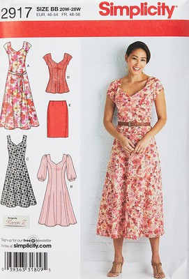 lingua inglese e spagnolo bambino uomo taglie XS-XL Simplicity 2481 Cartamodelli per pigiami da donna 