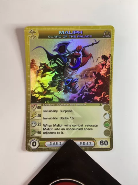 Chaotic Card Maliph Gaurd Of The Palace Max Energy - Courage