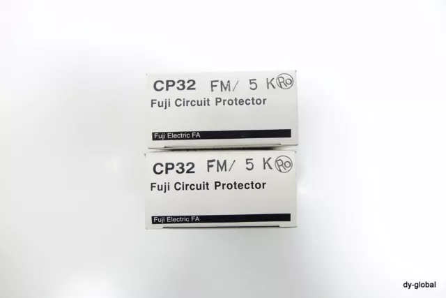 FUJI Electric FA LOT OF 2 CP32 FM/5K Circuit Protector ELEC-I-193=IN22