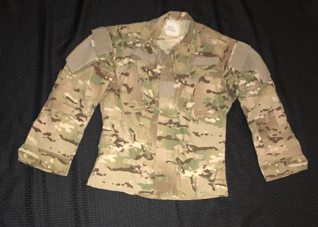US Army/Air Force Multicam Coat Size X-Small-X-Short ACU Flame-Resistant USAF