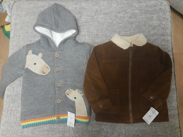 Cardigan giacca vestiti bambino nuovo con etichette 18-24 mesi nuovissimo con etichette con etichette