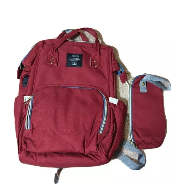 Baby Diaper Nappy Changing Mummy Bag Large Maternity Backpack Outdoor Travel Bag