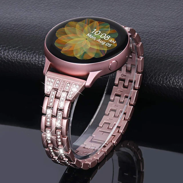 For Samsung Galaxy Watch 6 5 4 3 Active2 40/44mm Slim Women Bracelet Strap Band