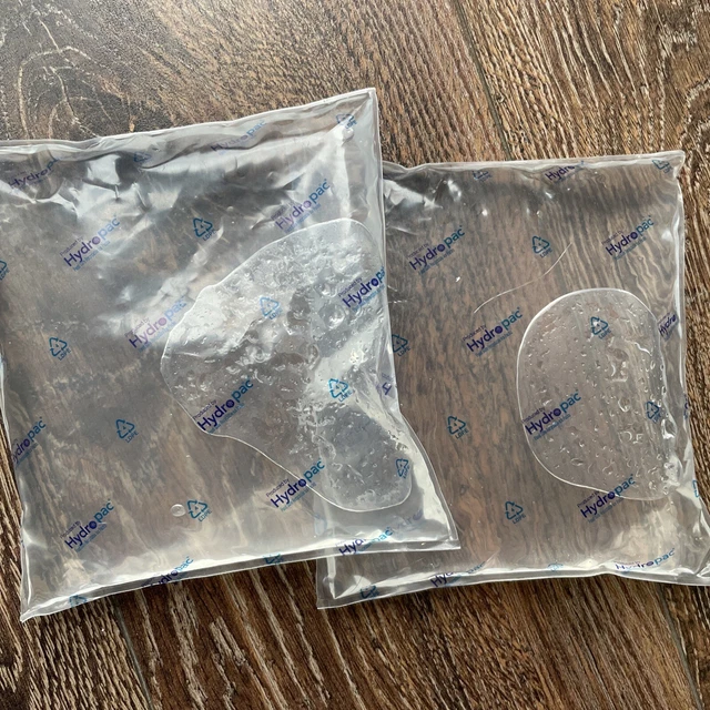 2 x Hydropac 500g reusable gel packs for cool box or lunch box, chill or freeze