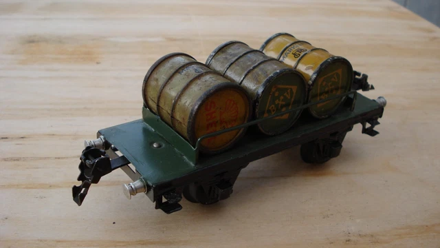 Märklin Spur 0 Plattformwagen (mit Bordwänden) Nr. 1999