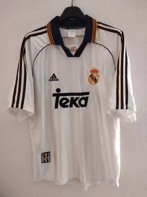 REAL MADRID 1998-1999 Teka camiseta shirt trikot maillot maglia L