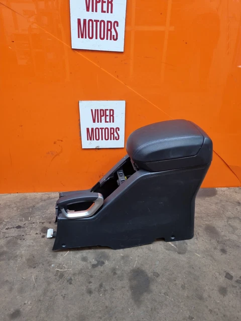 Jaguar XJ XJR Armrest, Champagne Centre Console Lid With White Stitch 2006-2014