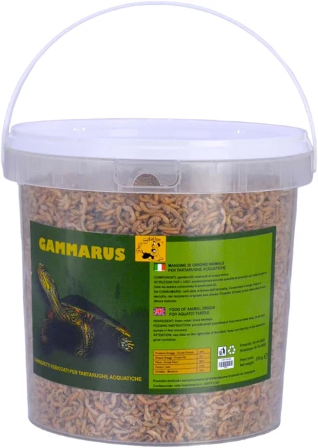 Mangime Per Tartarughe Prodac - Gamberetti Essiccati, 600 G - Foto 8